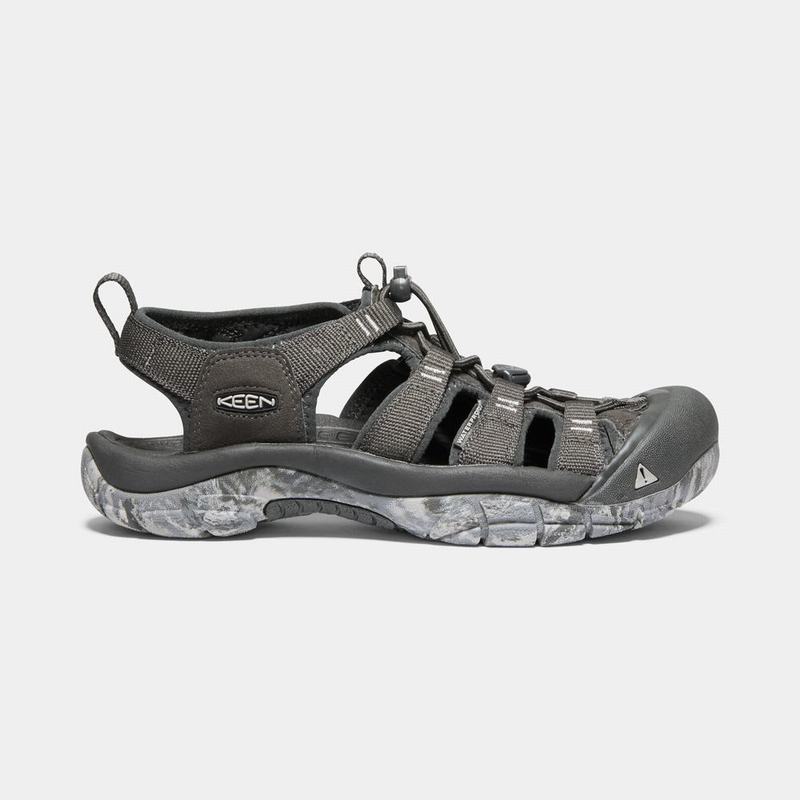 Keen Newport H2 Womens Hiking Sandals Black Stockists NZ (8679-NIGWT)